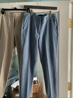 White House Black Market Light Blue Dress Pants - Sleek Tailored Style